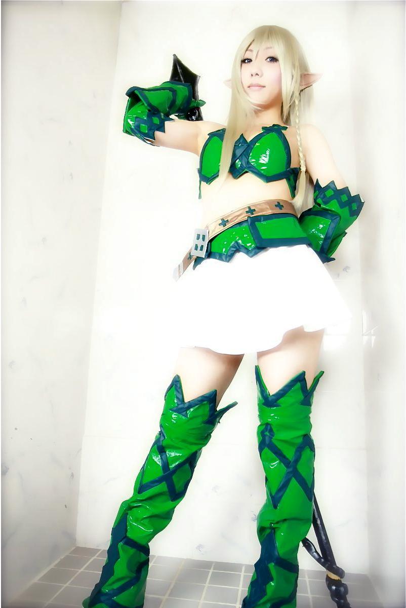 [Cosplay]  Queens Blade  Echidna & Alleyne Vs Tentacles SP2